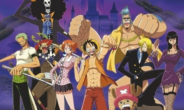 Poster da saga Thriller Bark do anime One Piece